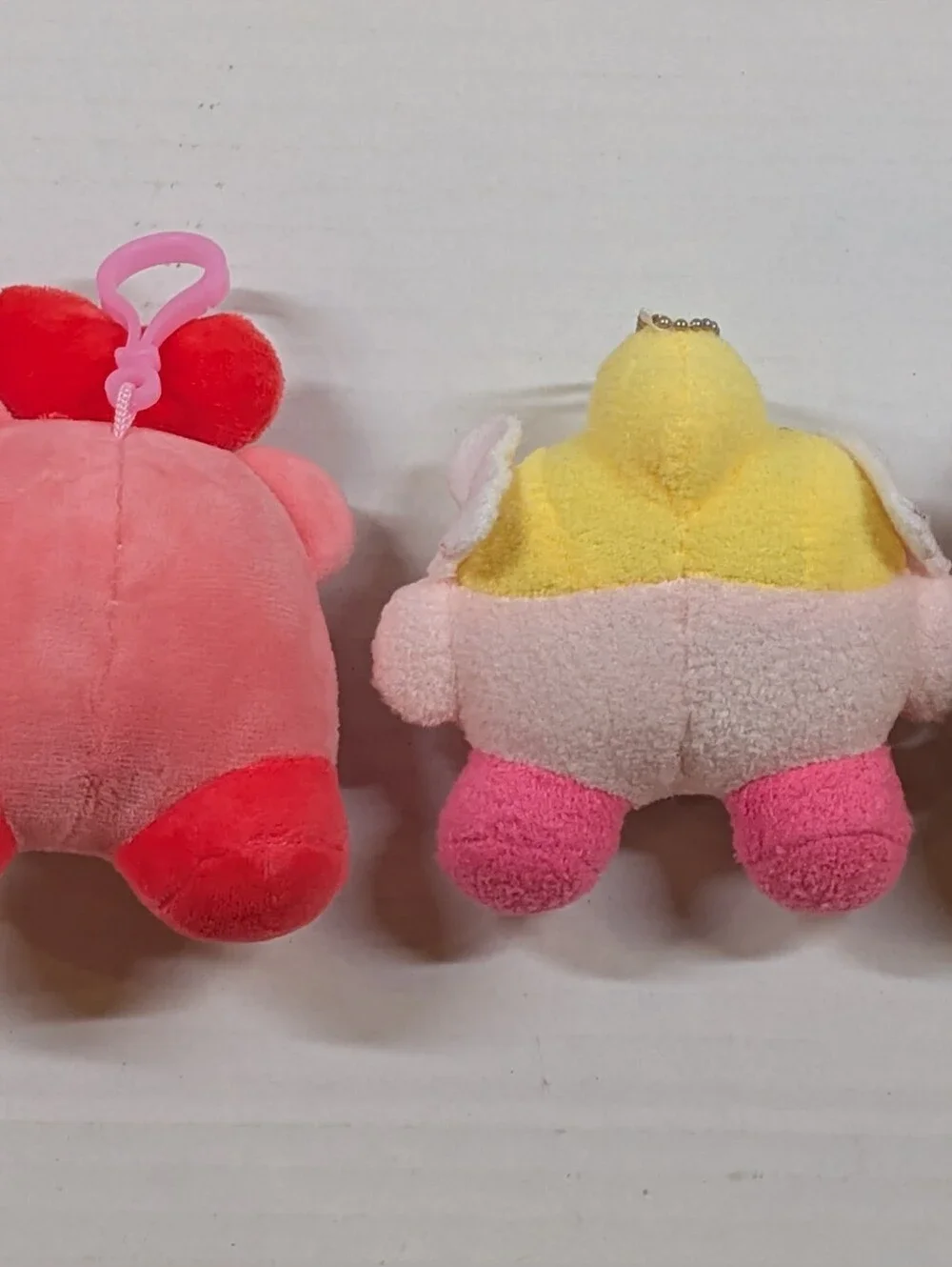 Kirby plush Keyring Lot of three